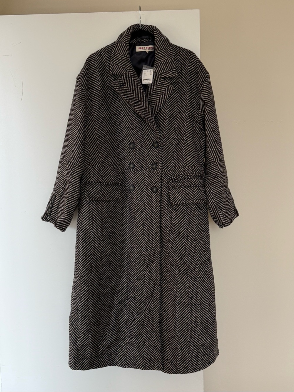 NWT Free People Tweed Coat